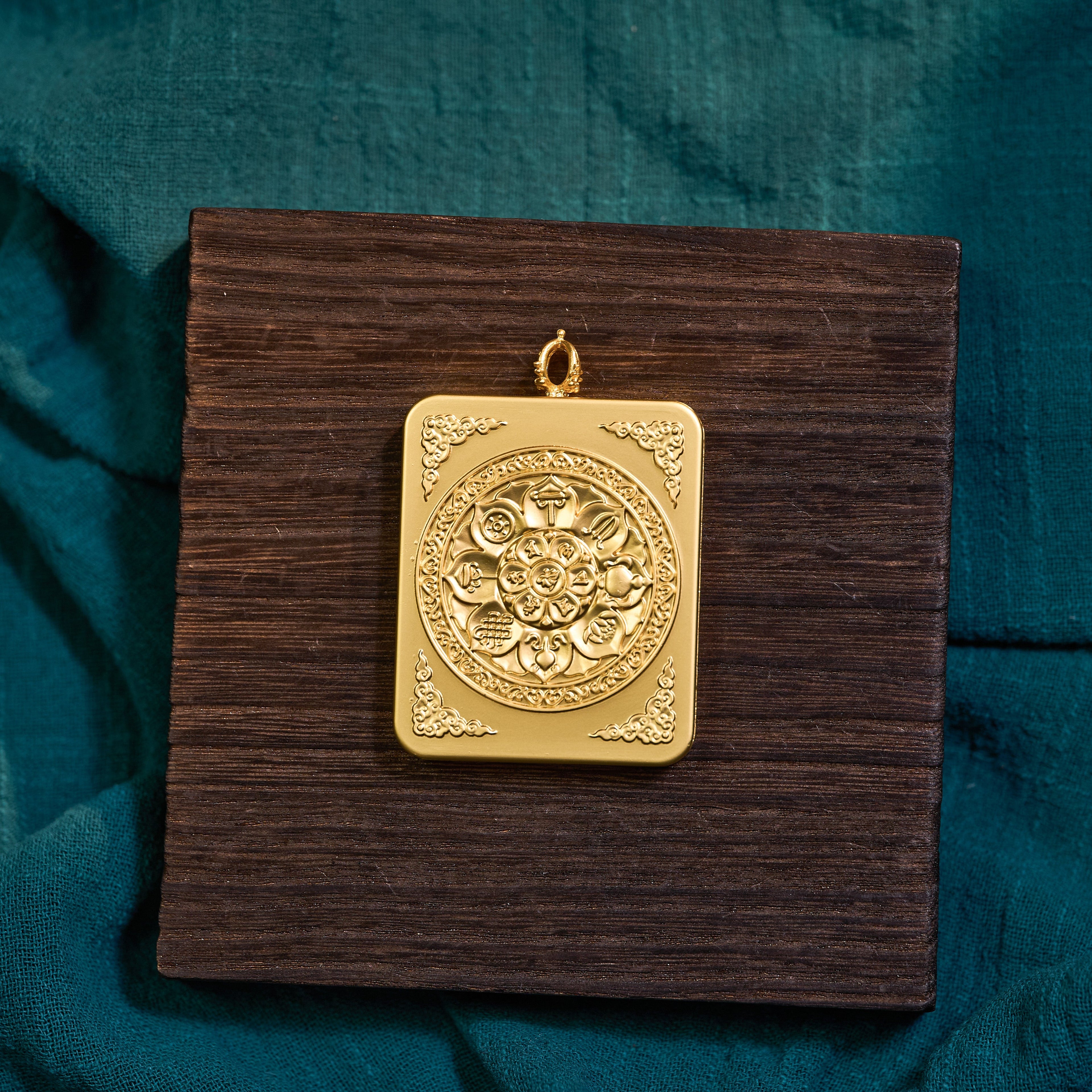 曦金·阿弥陀佛随身唐卡