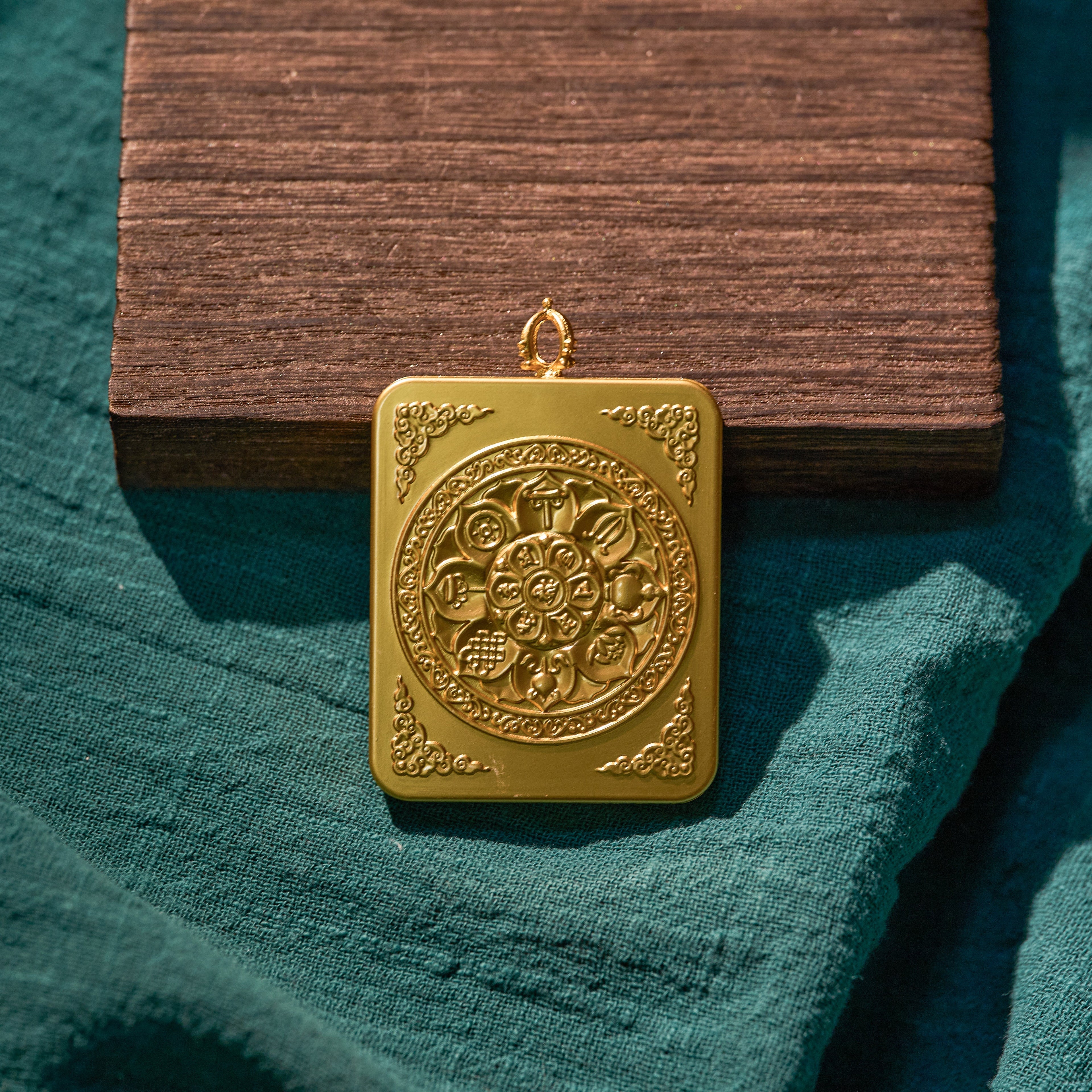 曦金·不动明王随身唐卡