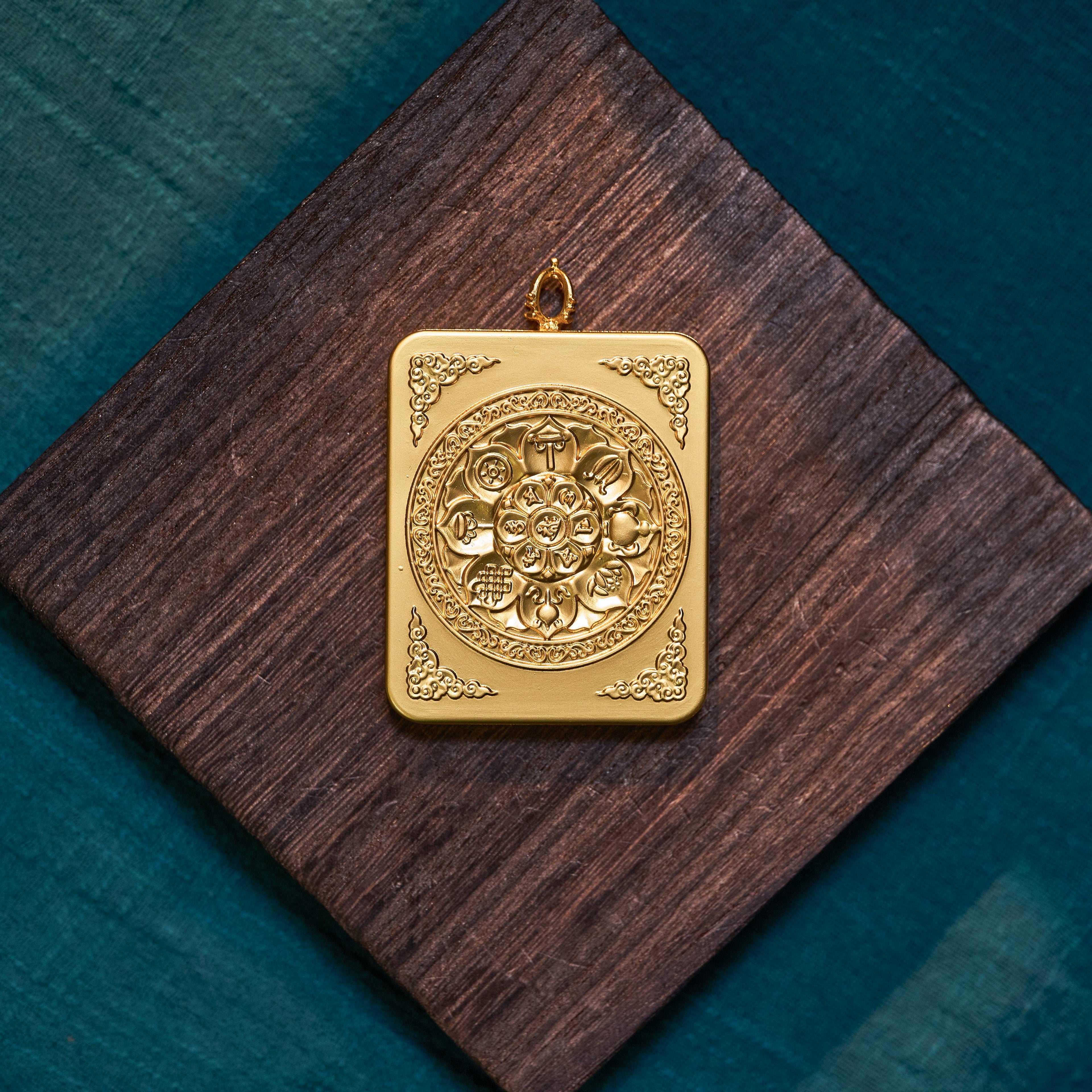 曦金·文殊菩萨随身唐卡