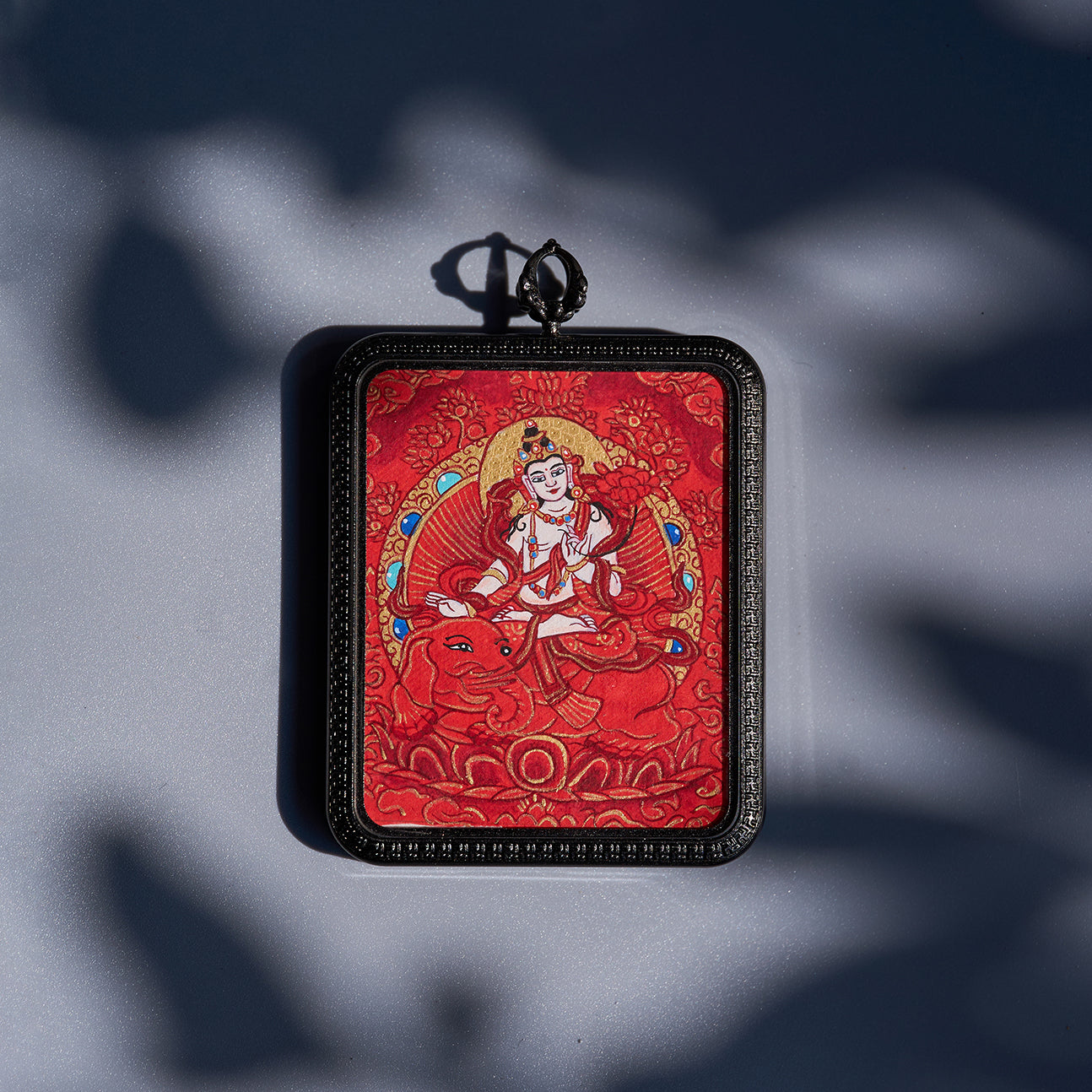 黄财神 & 普贤菩萨红唐 ｜ 财源广进 · 行愿圆满