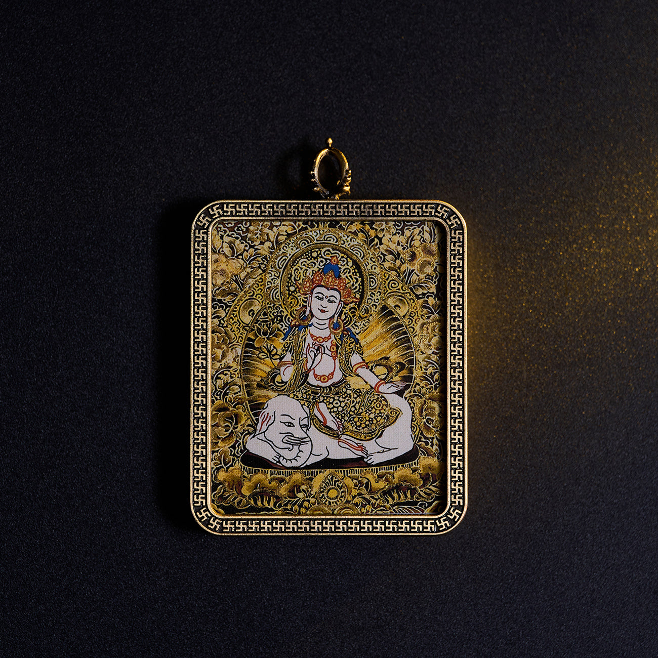 墨影 · 普贤菩萨 · 行愿圆满能量场