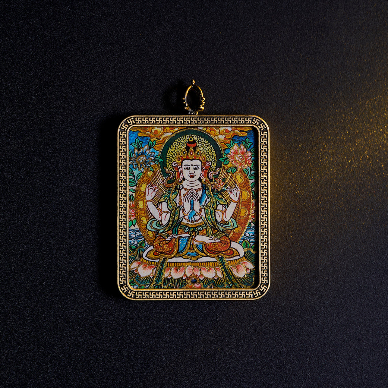 墨影 · 四臂观音 · 慈悲安宁能量场