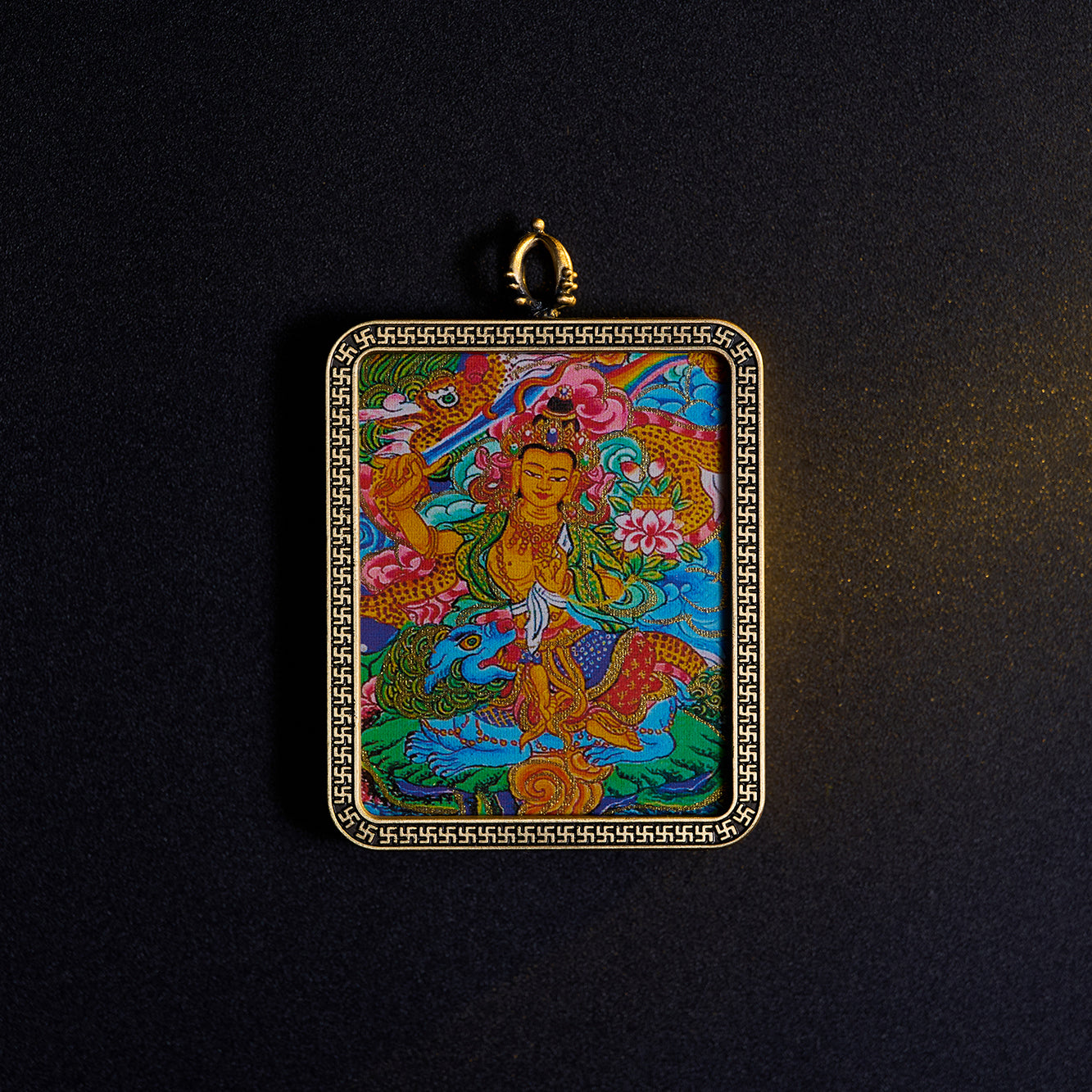 墨影 · 文殊菩萨 · 睿智圆满能量场