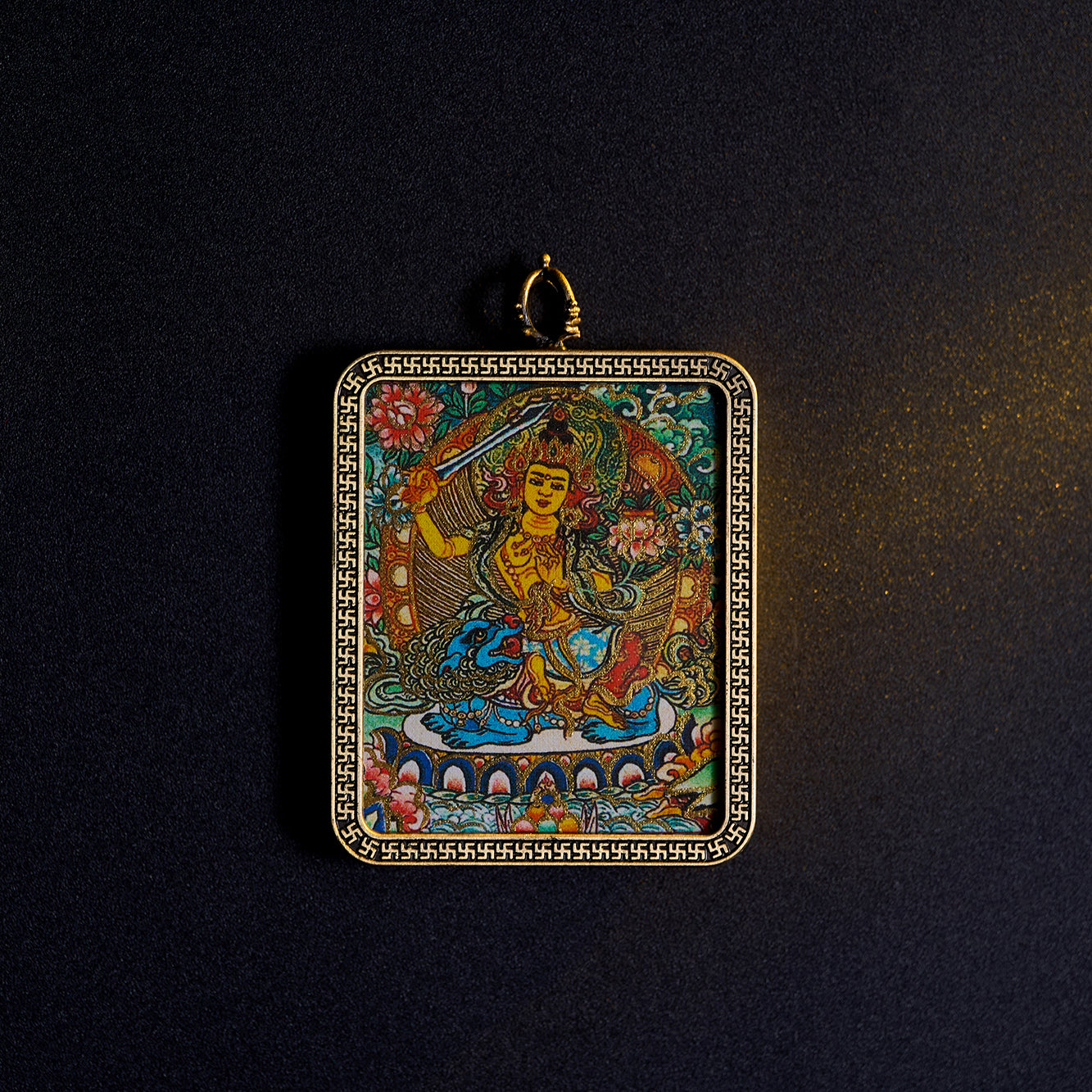 墨影 · 文殊菩萨 · 睿智圆满能量场