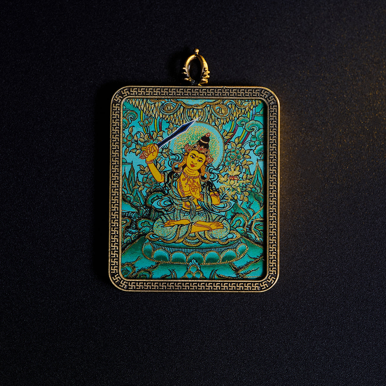 墨影 · 文殊菩萨 · 睿智圆满能量场